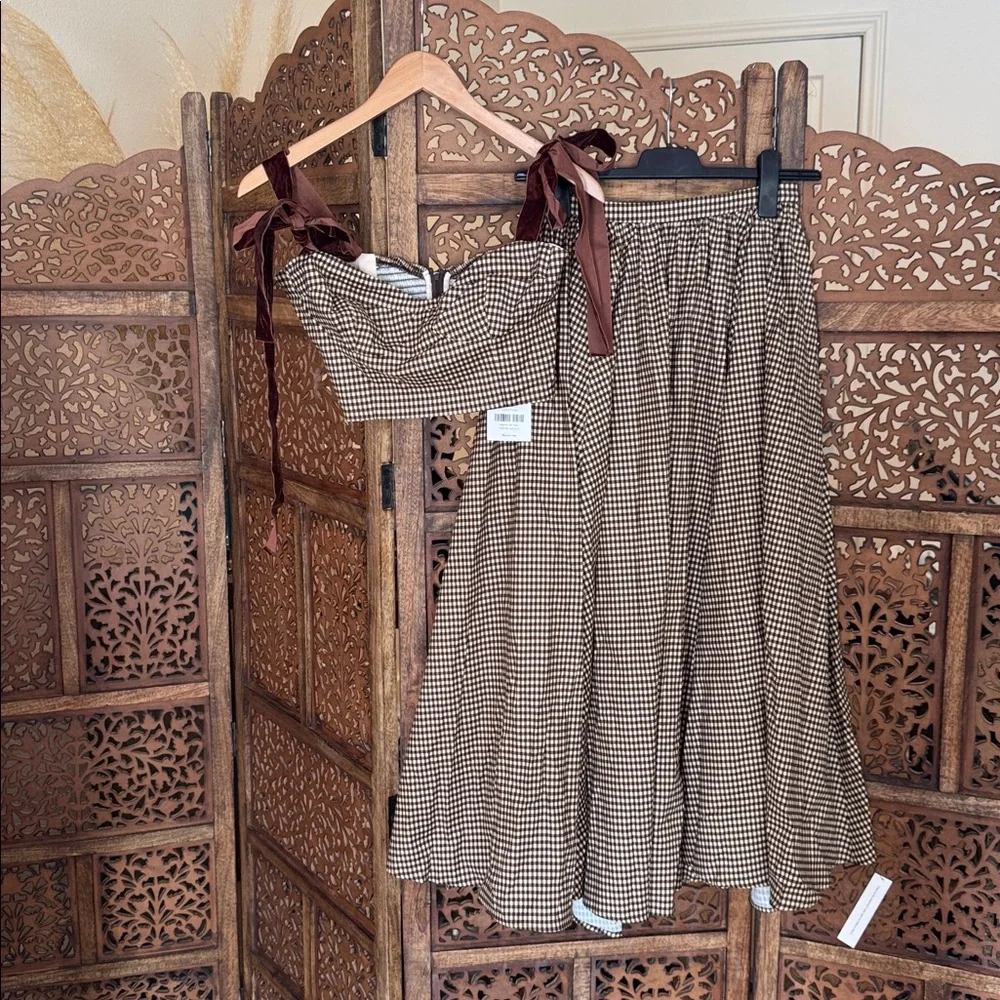 NWT NEW Reformation Magnolia Two Piece - Picture 4 of 4